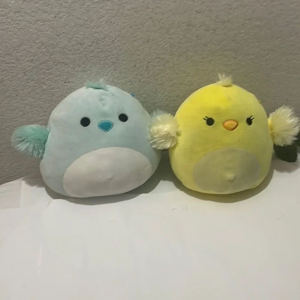 Squishmallow Chick Aimee Easter and Cedric the mint chick set of 2